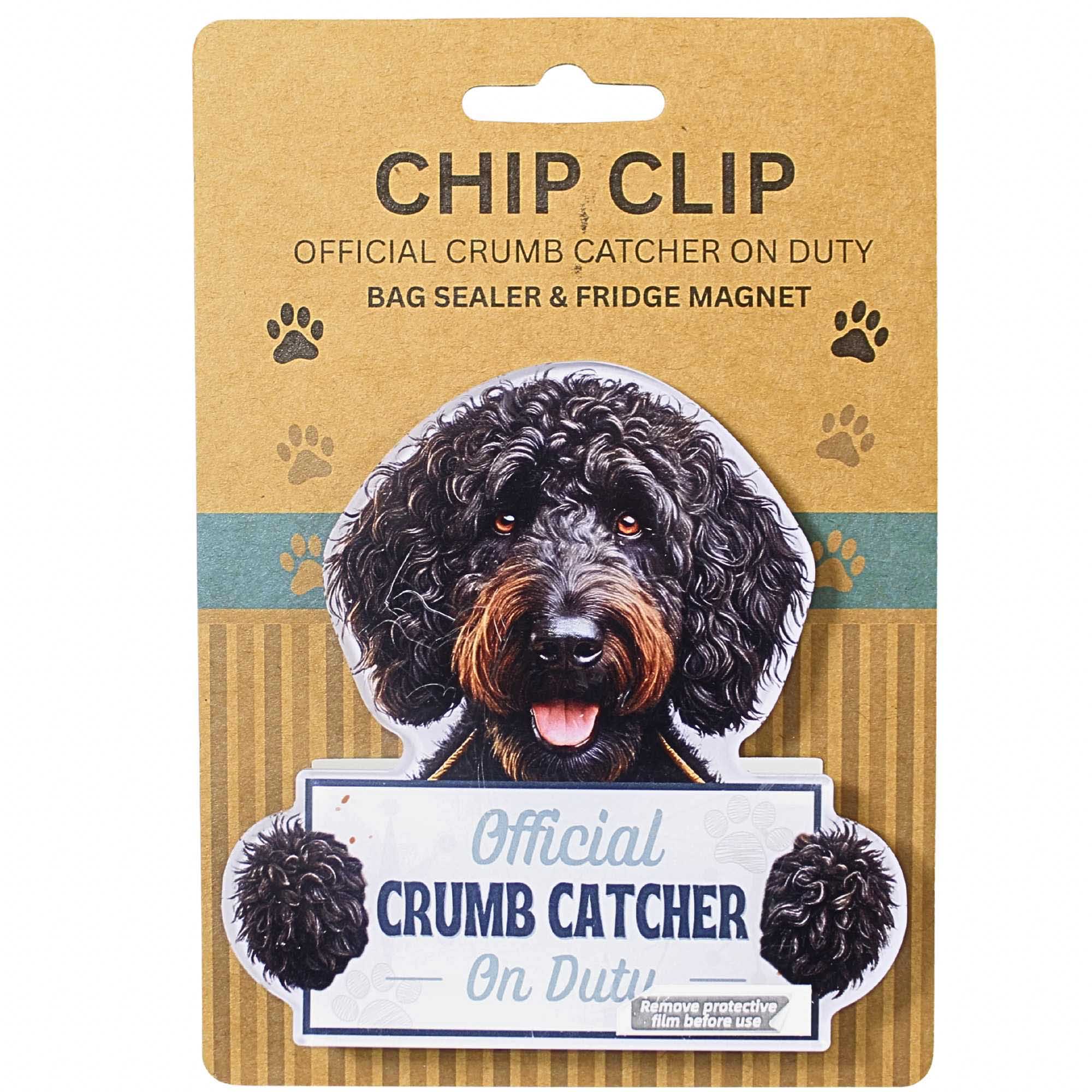 66677 Labradoodle Black Chip Clip 247121B