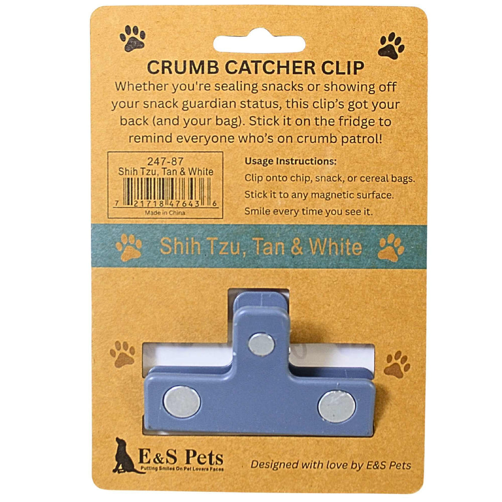 66685 Shih Tzu Tan & White Chip Clip 24787