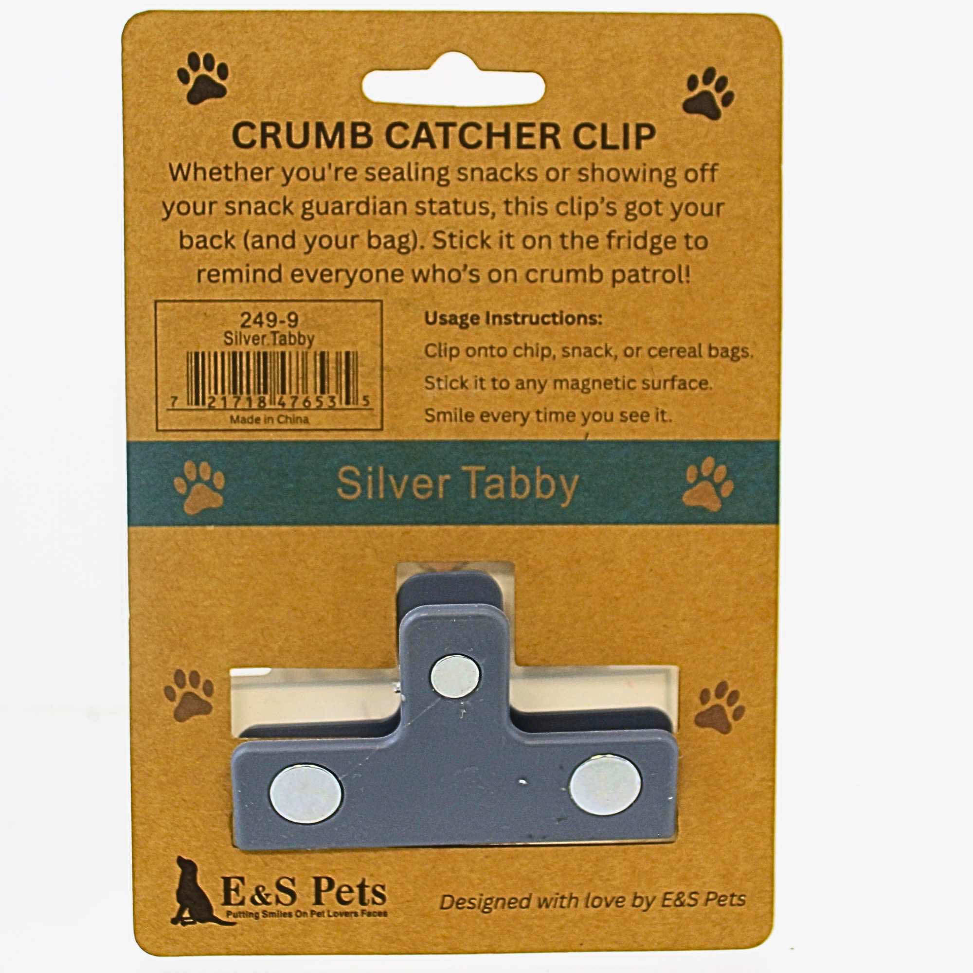 66693 Silver Tabby Chip Clip 2499