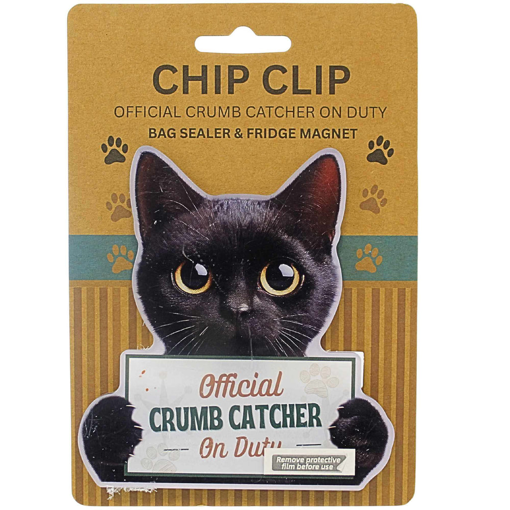 66696 Black  Cat Chip Clip 2495