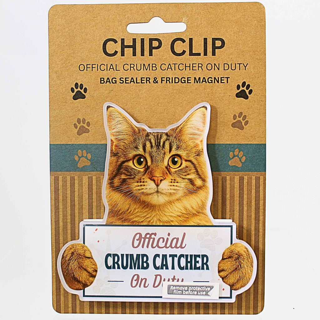 66698 Maine Coon Cat Chip Clip 2496