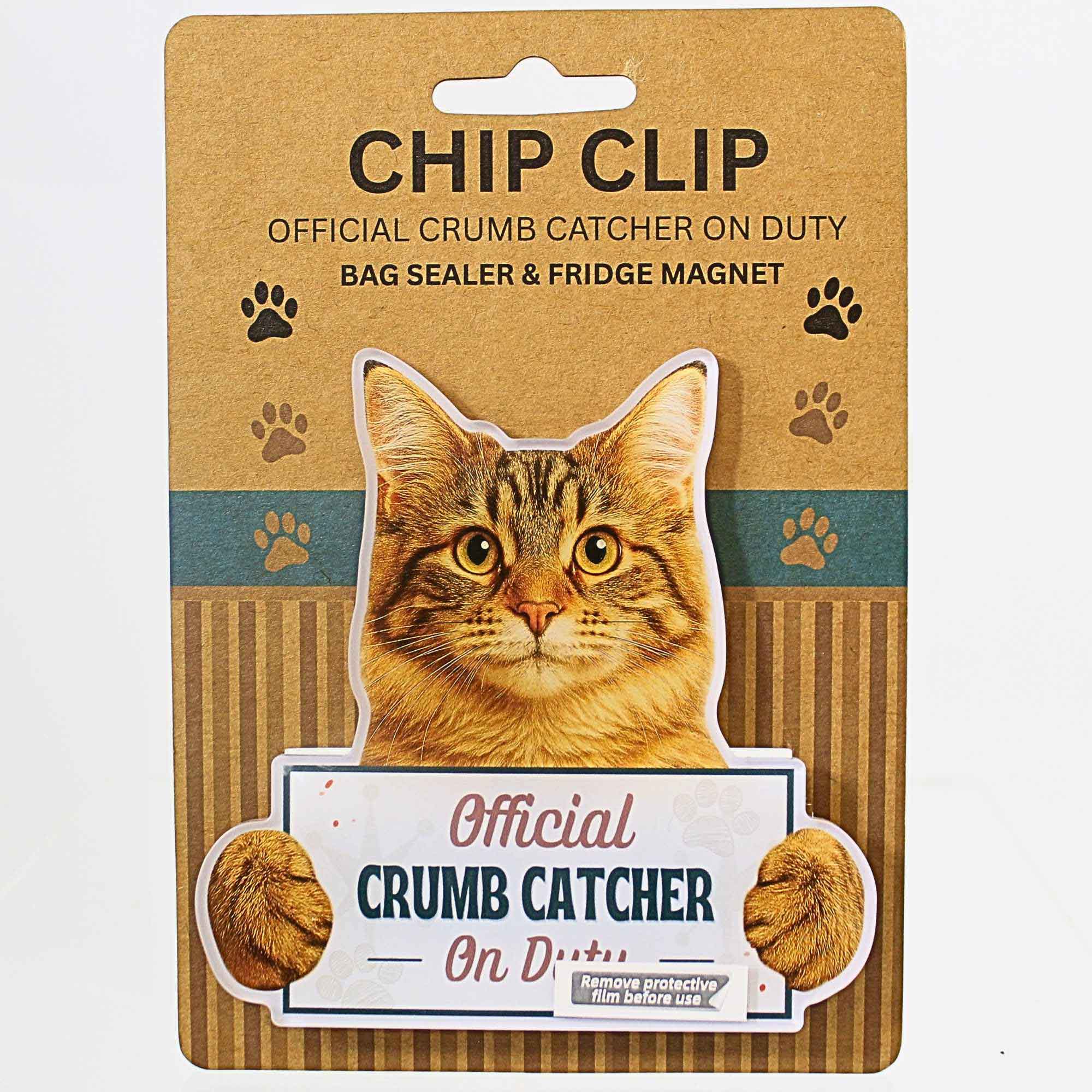 66698 Maine Coon Cat Chip Clip 2496