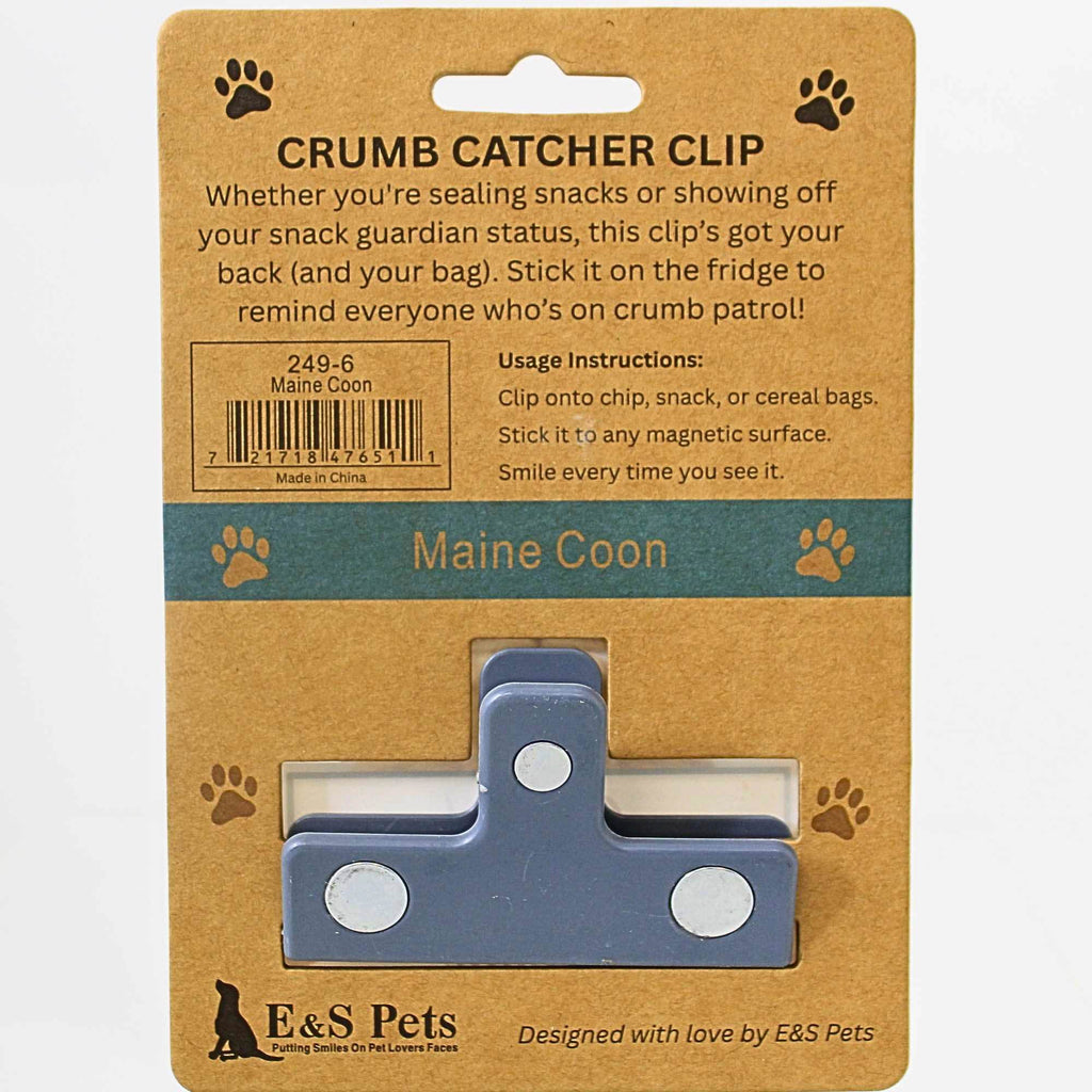 66698 Maine Coon Cat Chip Clip 2496