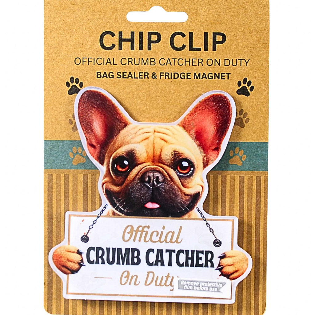 66760 French Bulldog Tan Chip Clip 24764