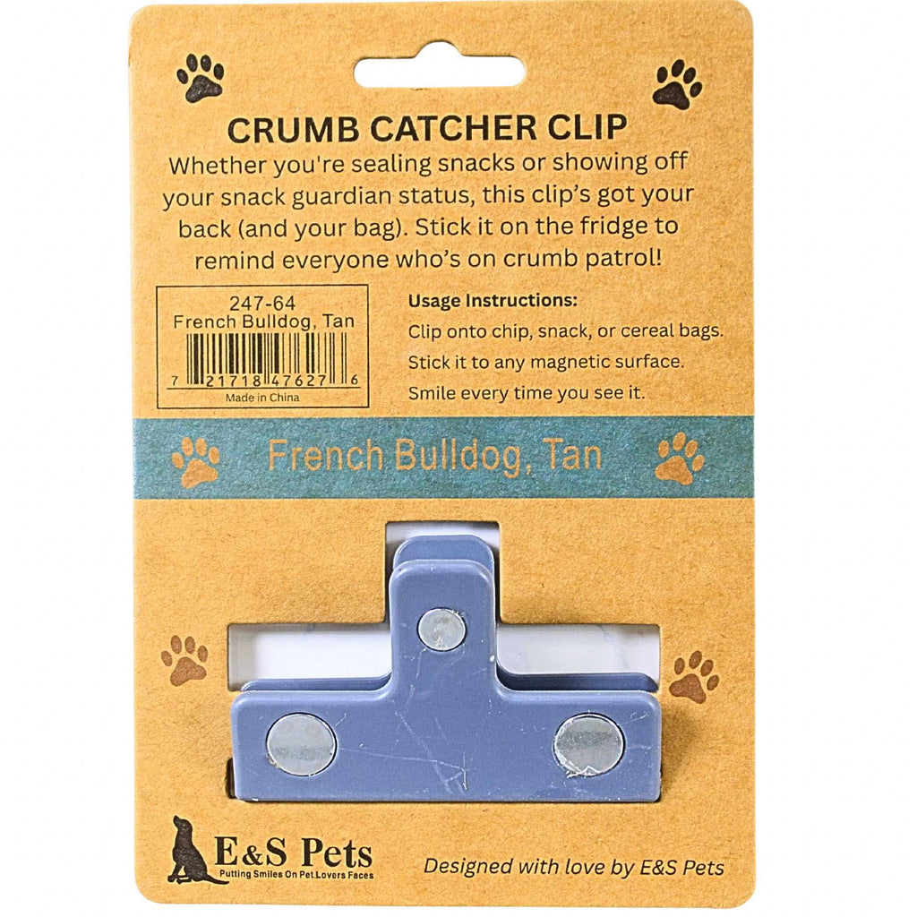 66760 French Bulldog Tan Chip Clip 24764