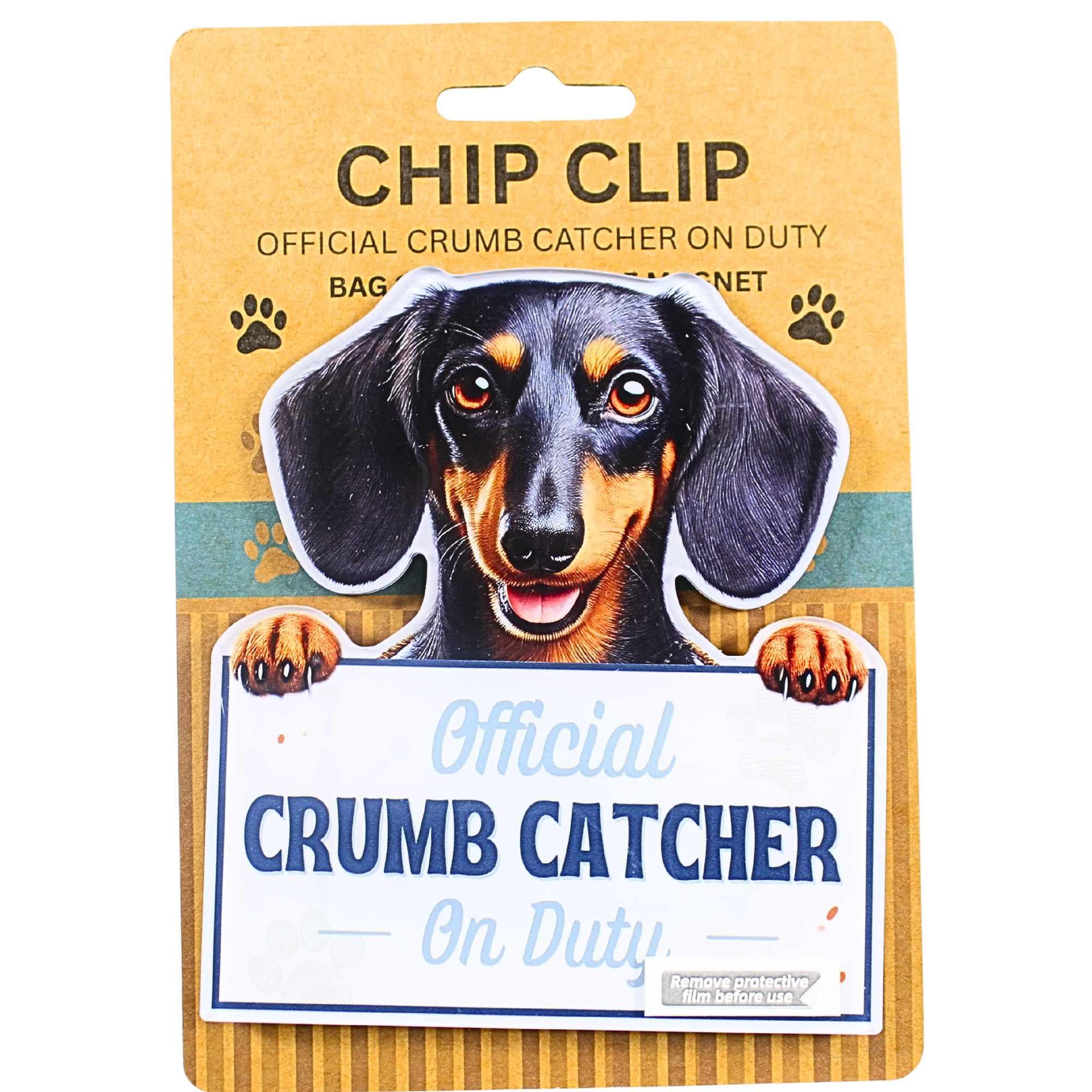 66766 Black Dachshund Chip Clip 24714