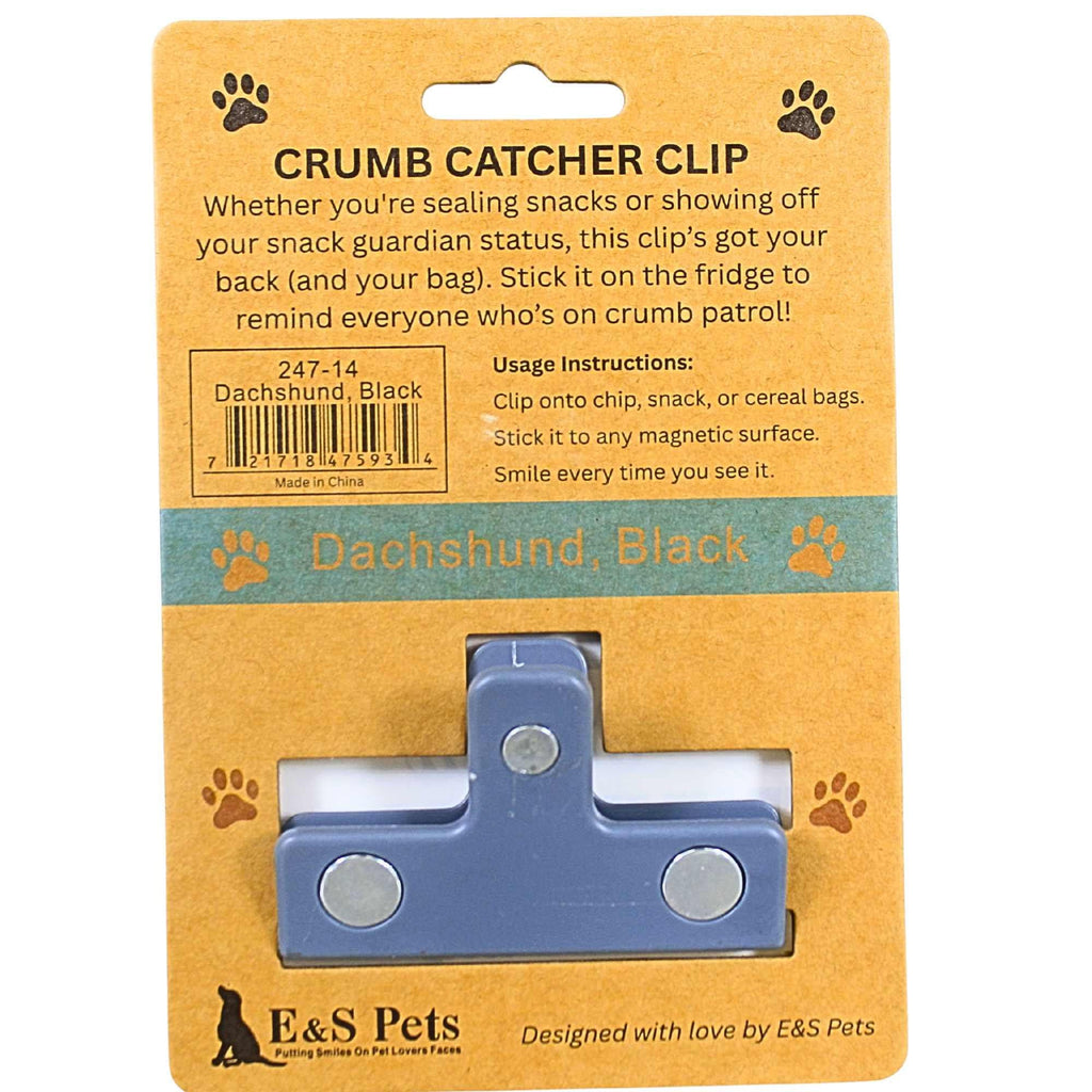 66766 Black Dachshund Chip Clip 24714
