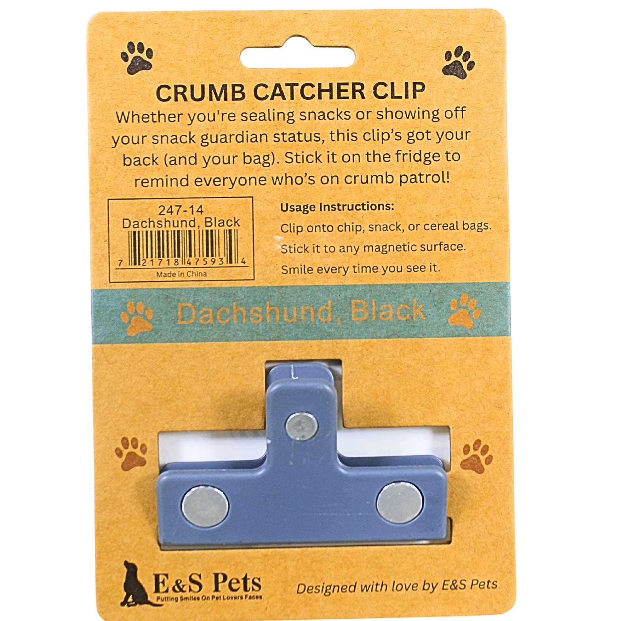 66766 Black Dachshund Chip Clip 24714