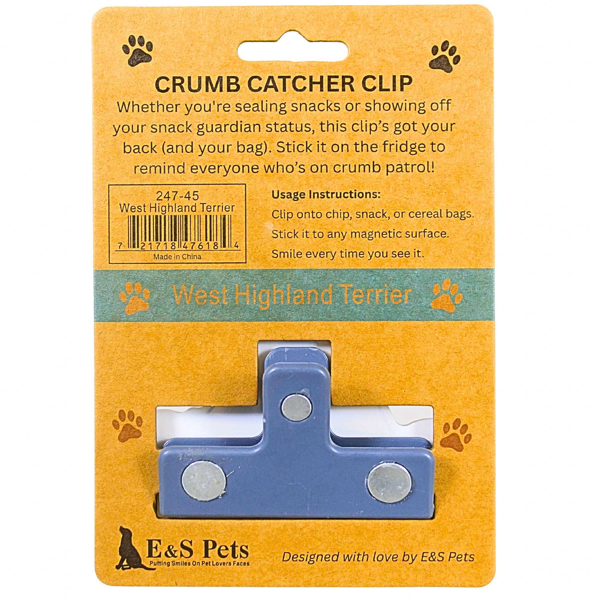 66784 West Highland Terrier Chip Clip 24745