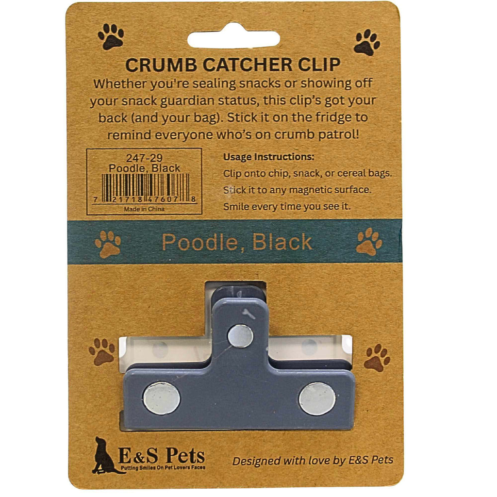 66793 Black Poodle Chip Clip 24729