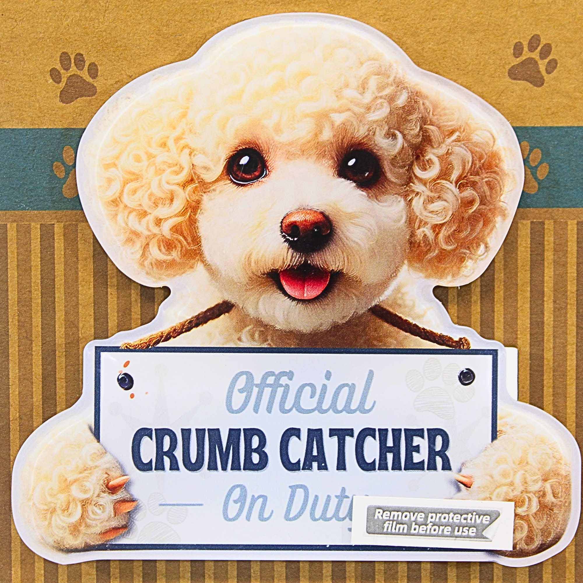 66794 White Poodle Chip Clip 24728